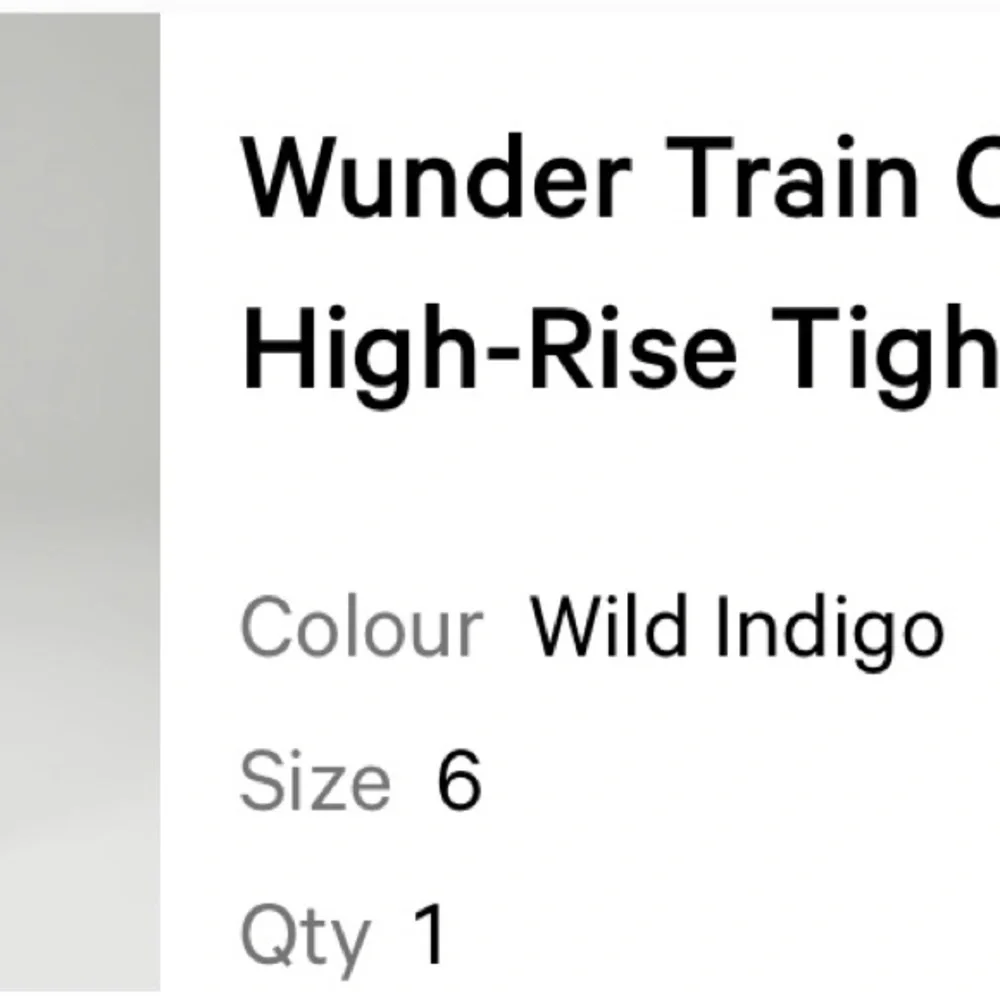 Women's Blue Leggings - Picture 5 of 5